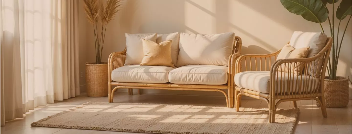 maze rattan 3 seater sofa set