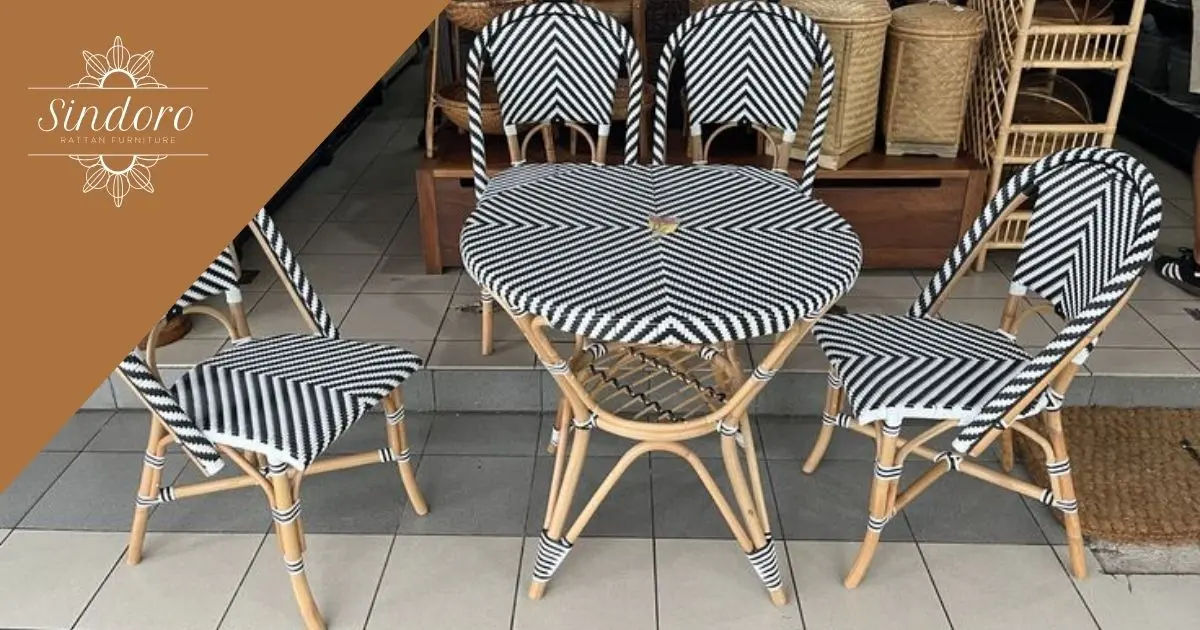 Sindoro Rotan: Supplier Kursi Rotan Bistro untuk Cafe, Restaurant & Hotel