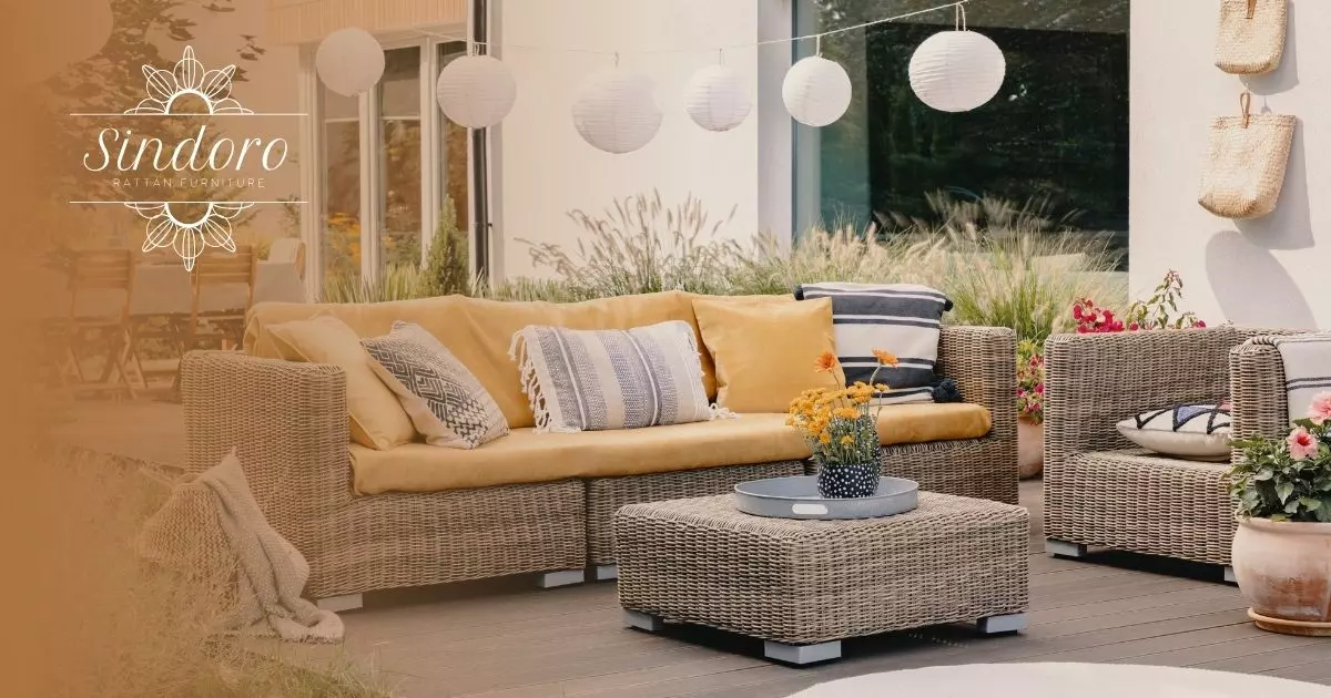 Sell  Rattan Sofa | Sindoro Rattan, Toko Retail Online Surabaya