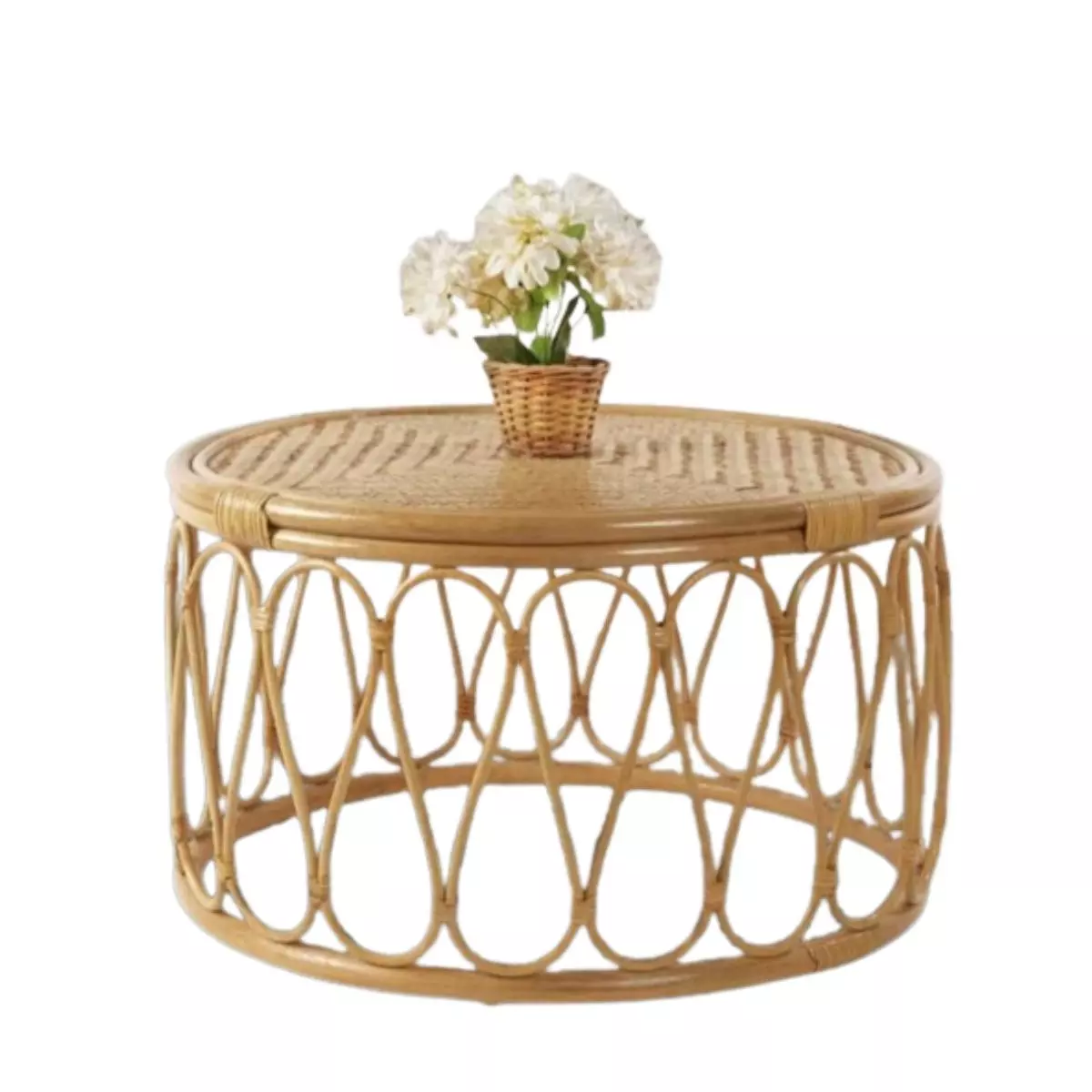 Wicker Round Table