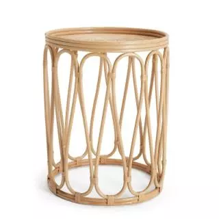Wicker Side Table