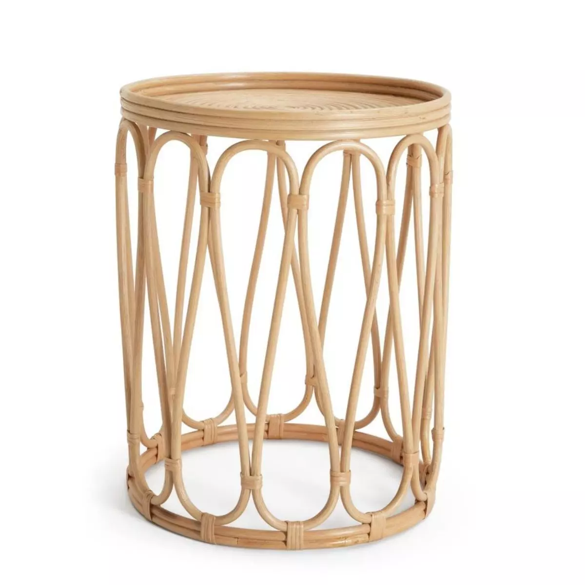 Wicker Side Table