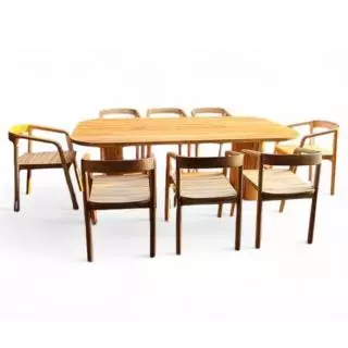 Timber Table Set