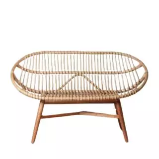 Rattan Outdoor Bench