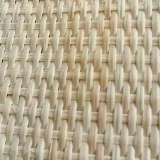 Crossed Closed Shendit Webbing Rattan